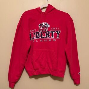 Champion Red Liberty Flames Sweatshirt